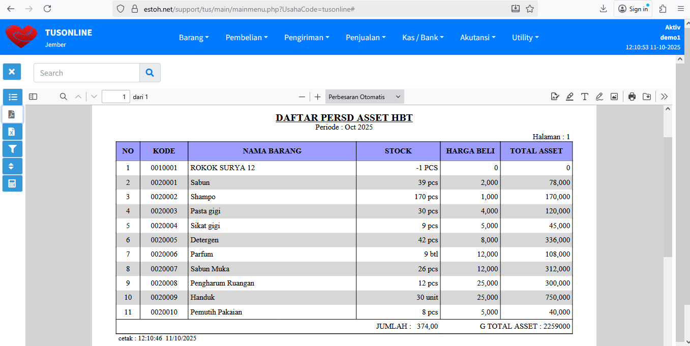Laporan Interface