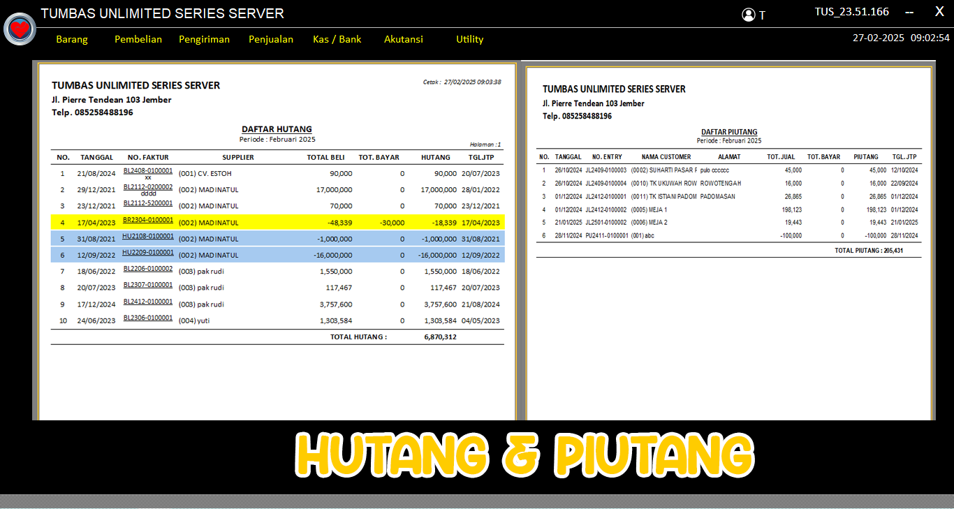Hutang Piutang