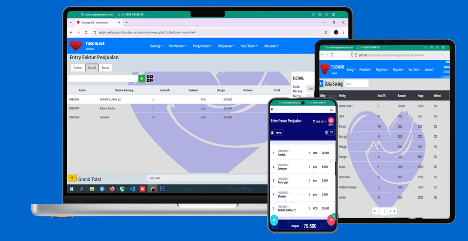 Tumbas Online Multi Device